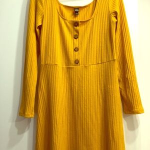 Mustard dress